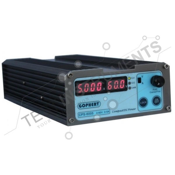 CPS6005 GOPHERT Digital Adjustable Switching DC Power Supply (60V 5A)